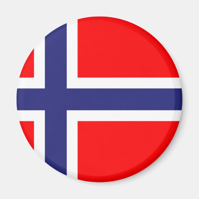 Imã Bandeira da Noruega (Frente)