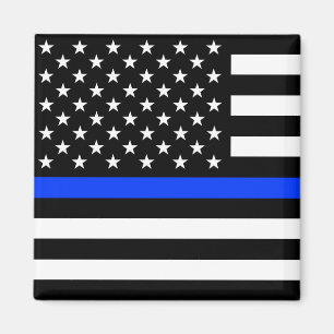 Imã Bandeira da Polícia Thin Blue Line