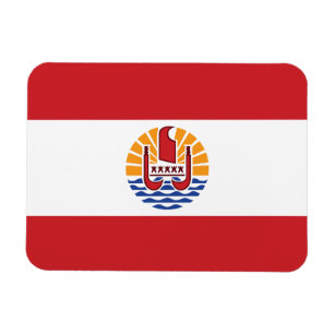 Ímã Bandeira da Polinésia Francesa