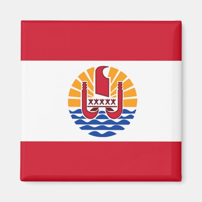 Imã Bandeira da Polinésia Francesa (Frente)