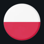 Imã Bandeira da Polônia<br><div class="desc">Bandeira patriótica da Polônia.</div>