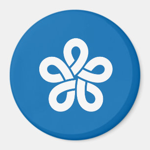 Imã Bandeira da Prefeitura de Fukuoka, Japão