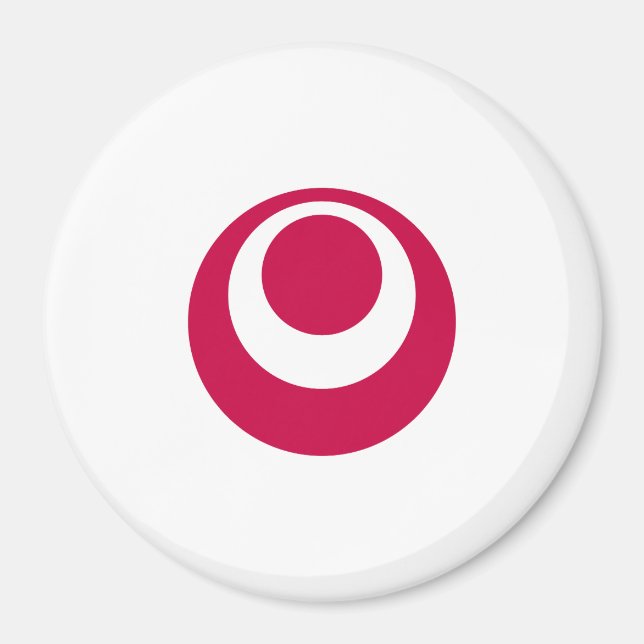 Imã Bandeira da Prefeitura de Okinawa, Japão (Frente)