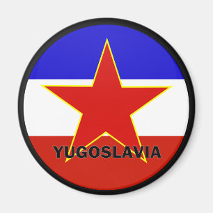 Imã Bandeira da qualidade de Jugoslávia Roundel