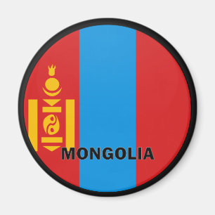 Imã Bandeira da qualidade de Mongolia Roundel