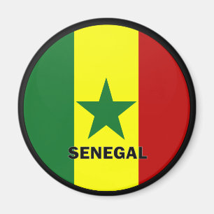 Imã Bandeira da qualidade de Senegal Roundel