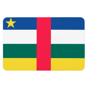 Ímã Bandeira da República Centro-Africana