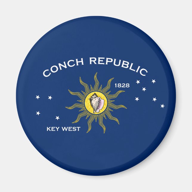 Imã Bandeira da República Conch, Bandeira da Chave Oci (Frente)