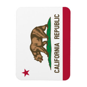 Ímã bandeira da República da Califórnia