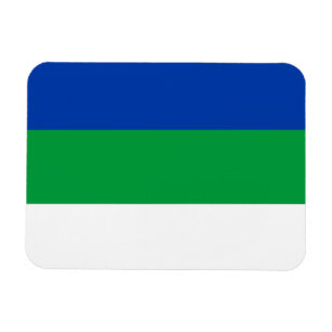 Ímã Bandeira da República Komi