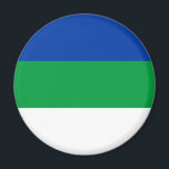 Imã Bandeira da República Komi<br><div class="desc">Bandeira patriótica da República Komi</div>
