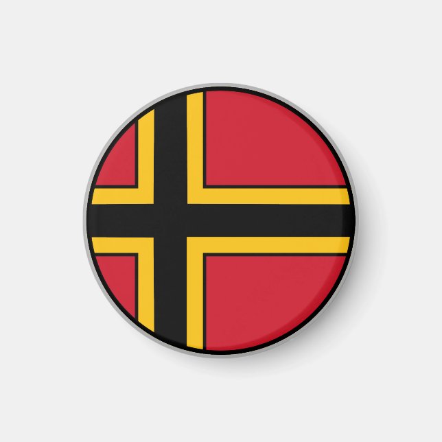 Imã Bandeira da Resistência Alemã (Frente)