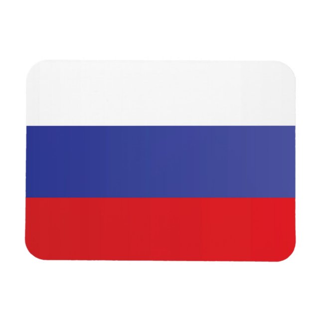 Ímã Bandeira da Rússia (Horizontal)