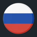 Imã Bandeira da Rússia<br><div class="desc">Rússia Flag Magnet</div>
