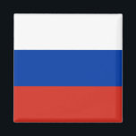 Imã Bandeira da Rússia<br><div class="desc">Imagem da Praça da Bandeira da Rússia. Você pode adicionar seu próprio texto ou gráficos clicando em "personalizar ainda mais"</div>