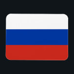 Ímã Bandeira da Rússia<br><div class="desc">Bandeira patriótica da Rússia.</div>