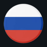 Imã Bandeira da Rússia<br><div class="desc">Rússia Flag Magnet</div>