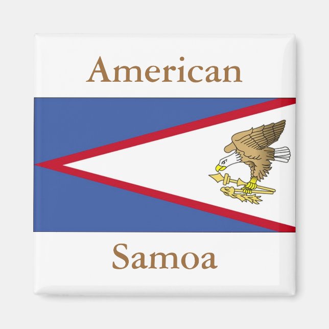 Imã Bandeira da Samoa Americana (Frente)