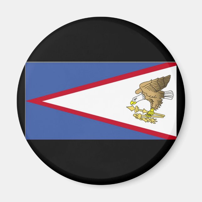 Imã Bandeira da Samoa Americana (Frente)