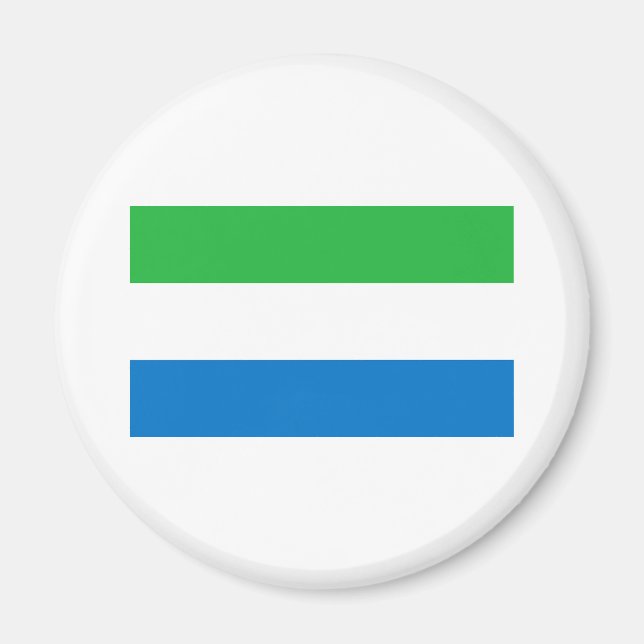 Imã Bandeira da Serra Leoa (Frente)