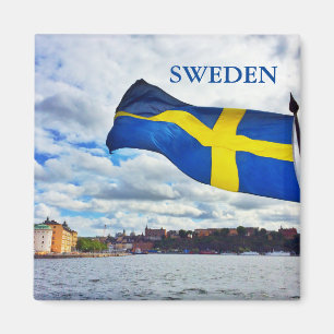 Imã Bandeira da suecia