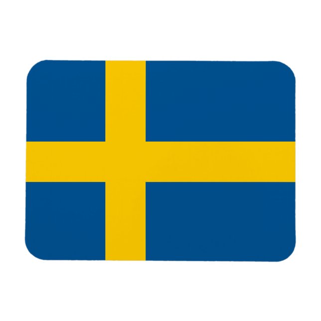 Ímã Bandeira da Suécia (Horizontal)