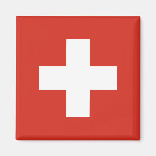Imã Bandeira da Suiça - Schweiz - Suisse - Svizzera