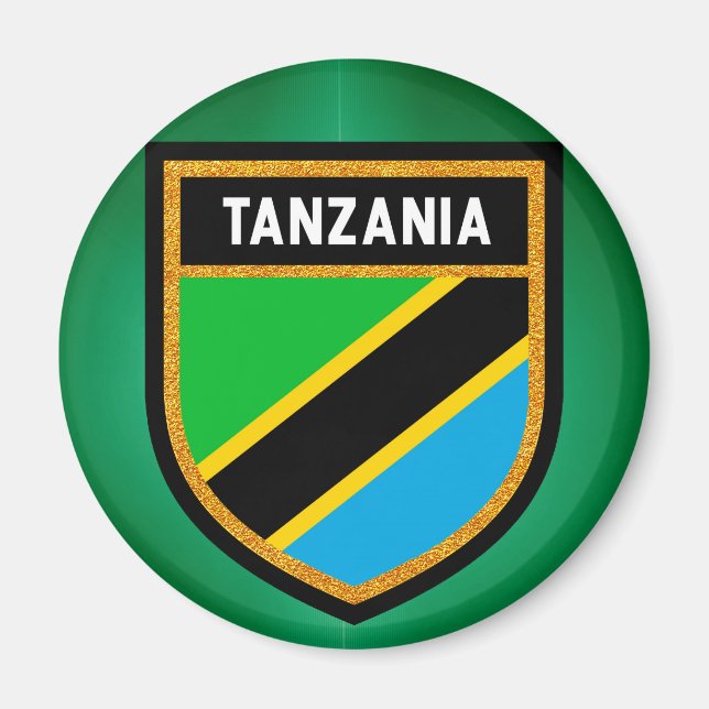 Imã Bandeira da Tanzânia (Frente)