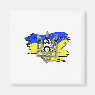 Imã Bandeira da Ucrânia Cossaco Guerreiro Ucraniano Tr