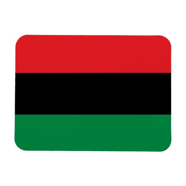 Ímã Bandeira da UNIA Pan-Africana (Horizontal)