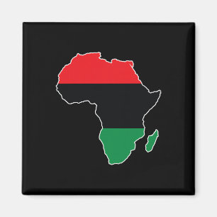 Imã Bandeira da Unia Pan-Africana Mapa Continente Hist