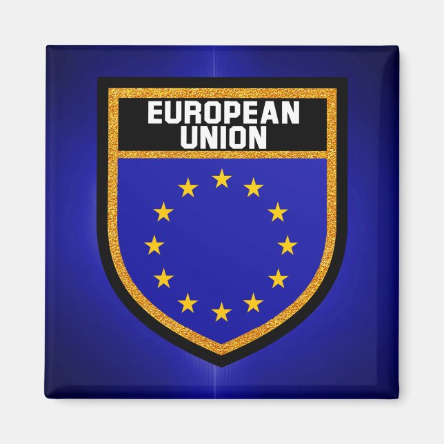 Imã Bandeira da União Europeia (Frente)