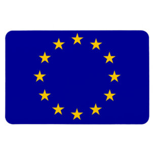 Ímã Bandeira da União Europeia de E. -