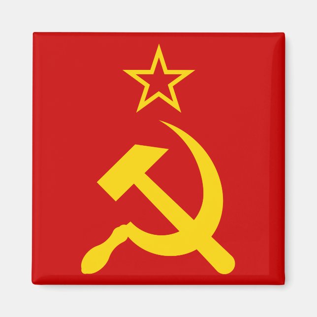 Imã Bandeira da URSS - Bandeira da União Soviética (Frente)