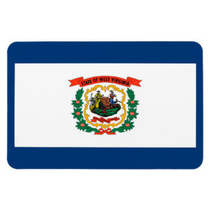 Ímã bandeira da Virgínia Ocidental