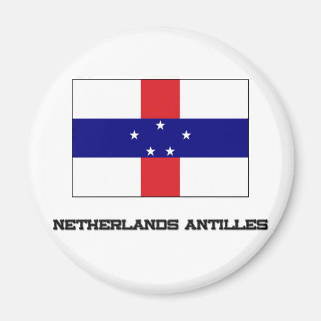 Imã Bandeira das Antilhas Neerlandesas (Frente)