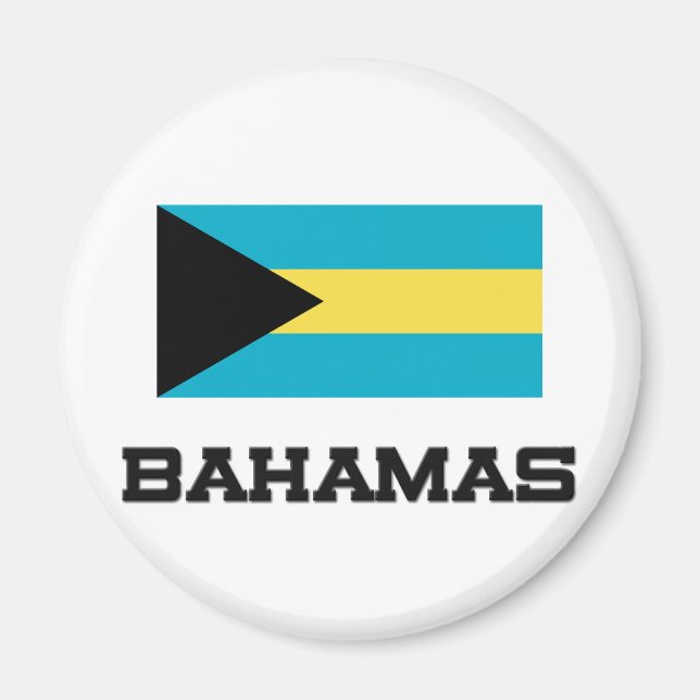 Imã Bandeira das Bahamas (Frente)