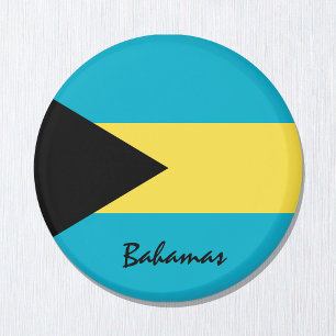 Imã Bandeira das Bahamas e América do Norte - fãs de