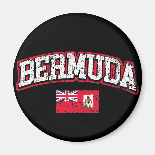 Imã Bandeira das Bermudas (Frente)