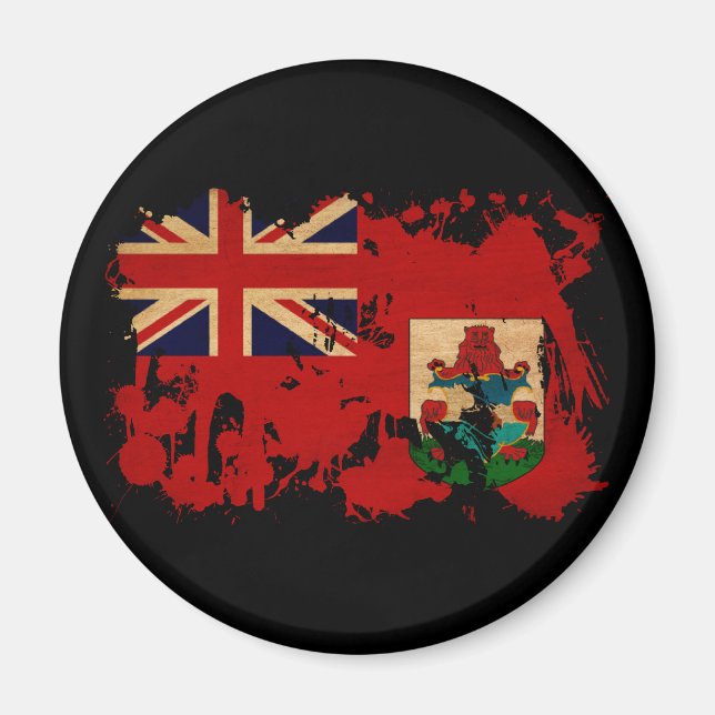 Imã Bandeira das Bermudas (Frente)