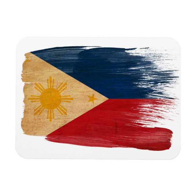 Ímã Bandeira das Filipinas (Horizontal)