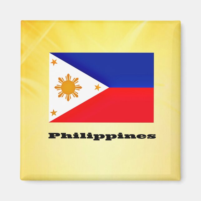 Imã Bandeira das Filipinas, arquipélago (Frente)