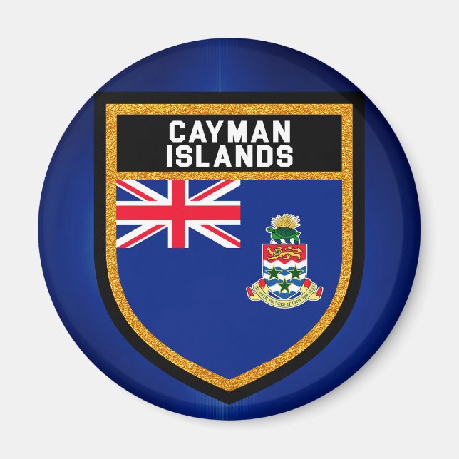 Imã Bandeira das Ilhas Cayman (Frente)