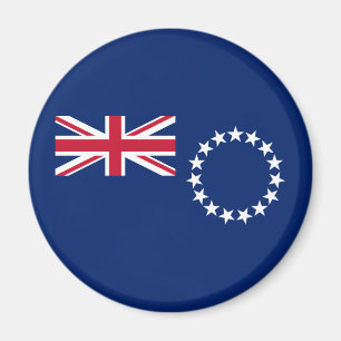 Imã Bandeira das Ilhas Cook
