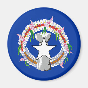 Imã Bandeira das Ilhas Marianas nortes