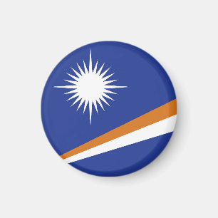 Imã bandeira das Ilhas Marshall