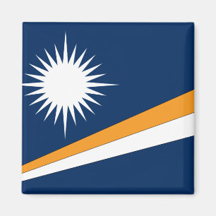 Imã Bandeira das Ilhas Marshall
