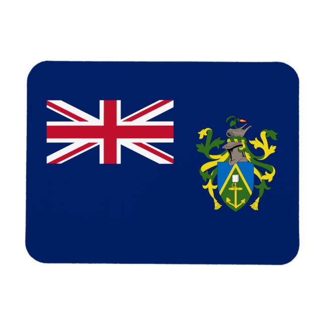 Ímã Bandeira das Ilhas Pitcairn (Horizontal)