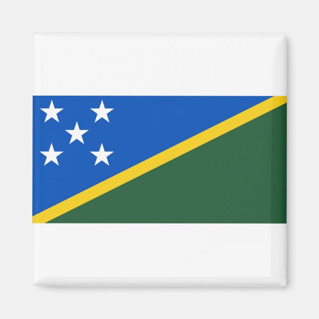 Imã Bandeira das Ilhas Salomão (Frente)