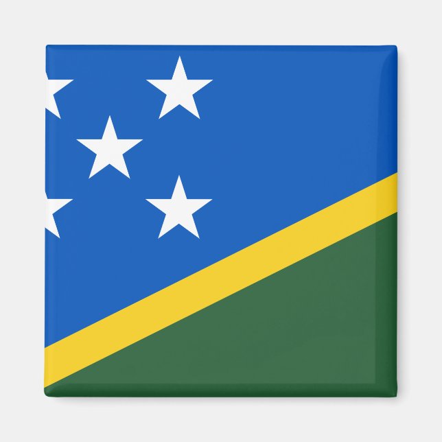 Imã Bandeira das Ilhas Salomão (Frente)